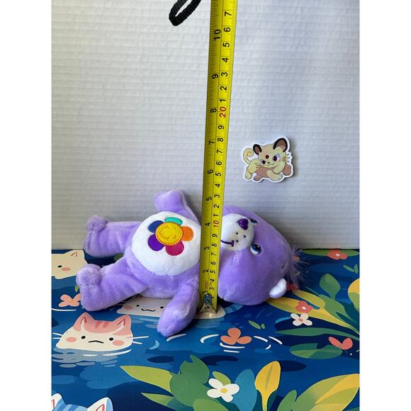 Care Bears 2003 Light Purple Harmony Bear Plush Stuffed Animal Toy Doll - Picture 4 of 12